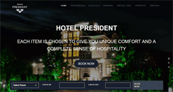 Desktop Screenshot of hotelprezident.md